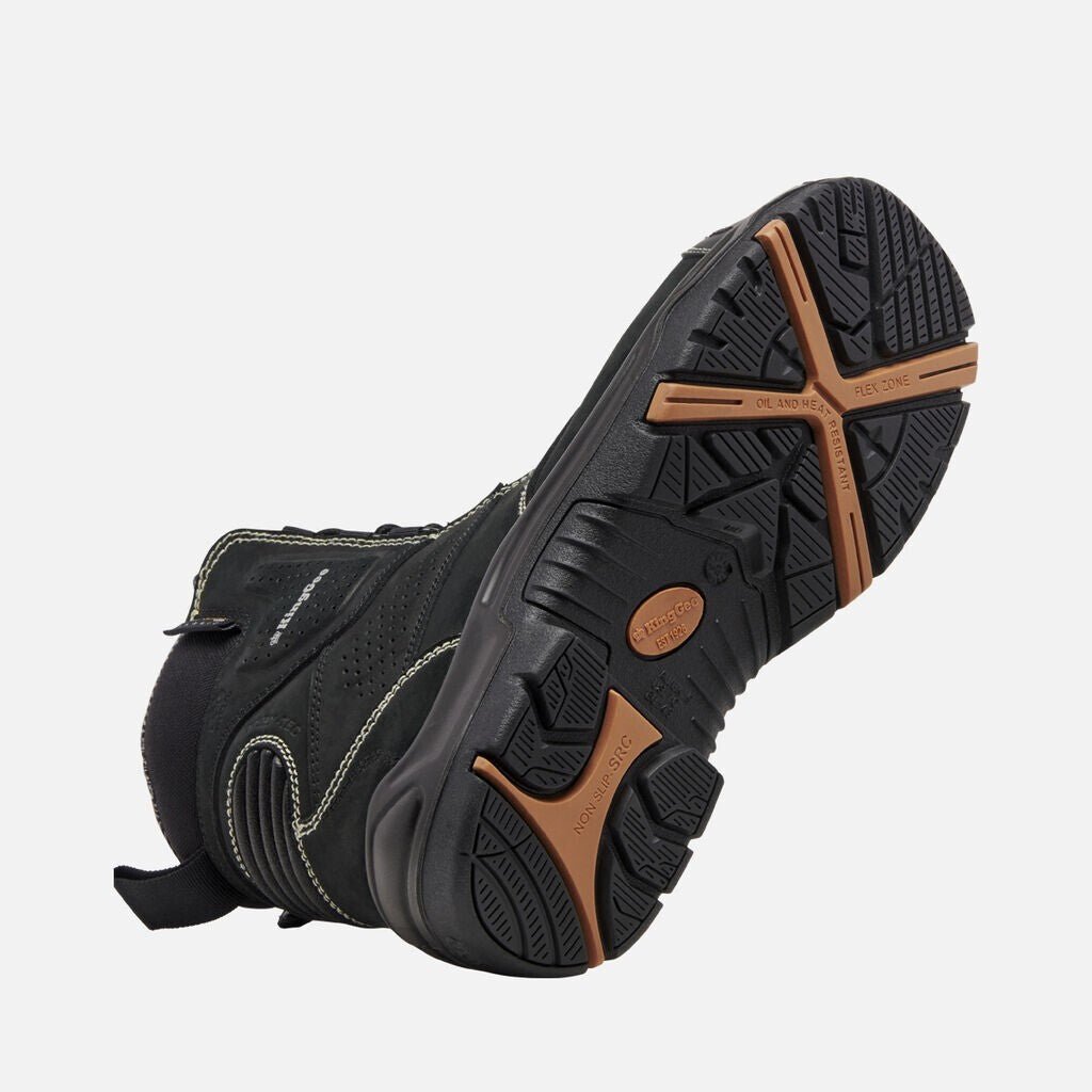 KingGee Mens BENNU PRO 6 Safety Comfort Steel Toe Work Boot K28008 - Land to Coast