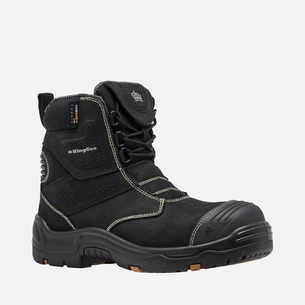 KingGee Mens BENNU PRO 6 Safety Comfort Steel Toe Work Boot K28008 - Land to Coast