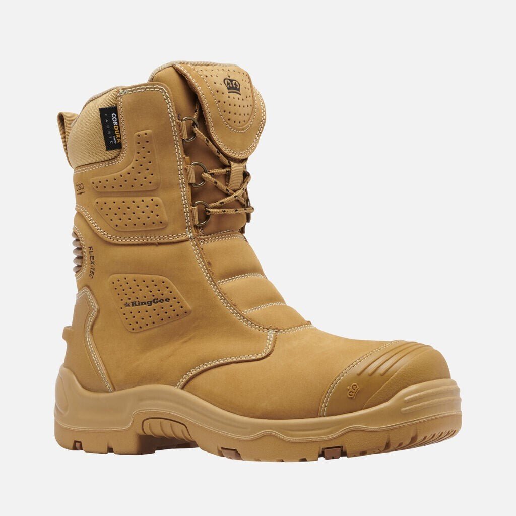 KingGee Mens BENNU PRO 9 Safety Comfort Steel Toe Work Boot K28007 - Land to Coast