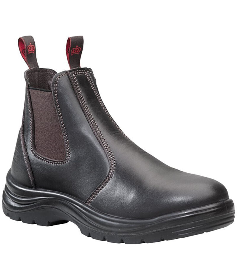 KingGee Mens Flinders Boot Steel Safety Cap Comfort PU Midsole Work Boots K25500 - Land to Coast