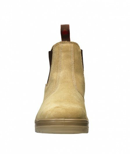 KingGee Mens Flinders Suede Steel Safety Cap Heat Resistant Work Boots K25180 - Land to Coast