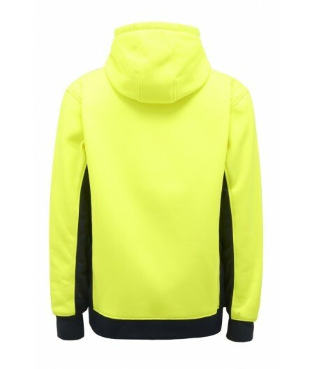 KingGee Mens Hi Vis Pull Over Hoodie Fleece Drawstring Work Safe Safety K55033 - Land to Coast