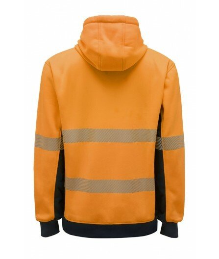KingGee Mens Hi Vis Reflective Pull Over Hoodie Winter Fleece Work Safety K55054 - Land to Coast