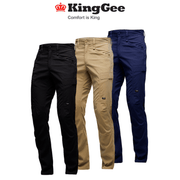 KingGee Mens KingGee Drycool Pant Stretch Ripstop Work Safety Breathable K13007 - Land to Coast
