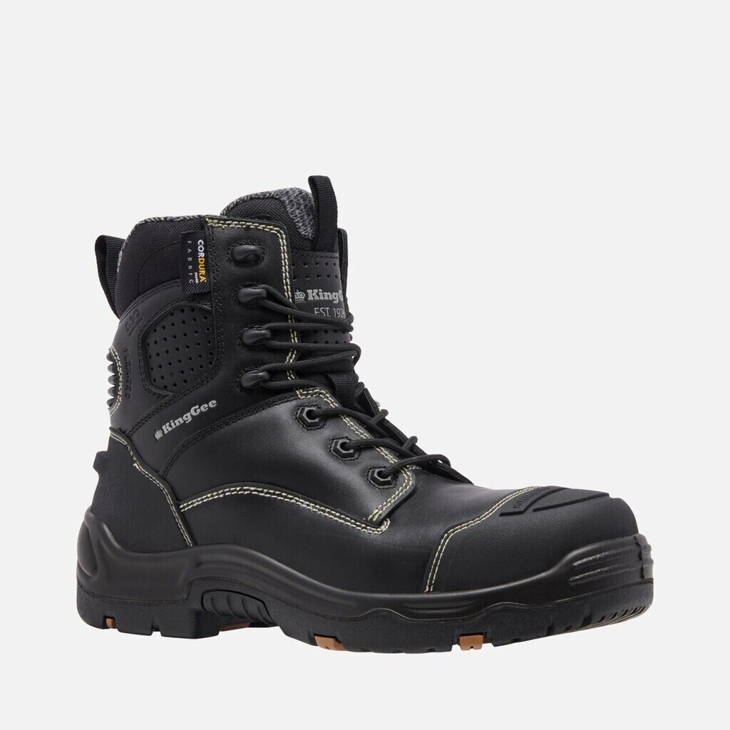 KingGee Mens ONYX 6CZ Composite Toe Water Resistant Comfort Work Boot K28000 - Land to Coast