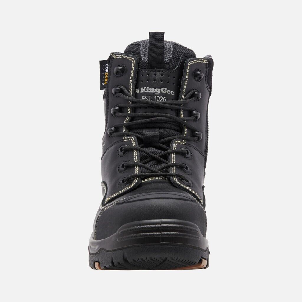KingGee Mens ONYX 6CZ Composite Toe Water Resistant Comfort Work Boot K28000 - Land to Coast