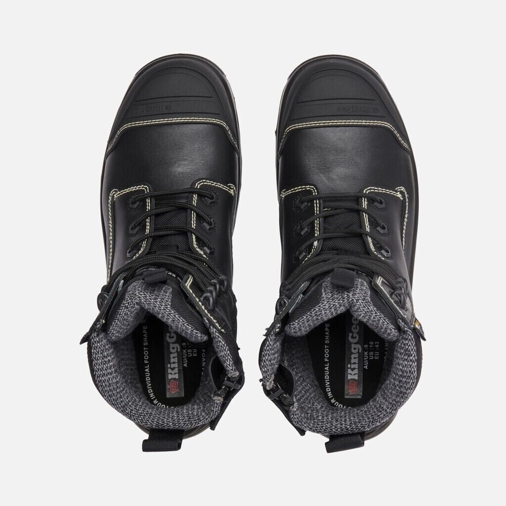 KingGee Mens ONYX 6CZ Composite Toe Water Resistant Comfort Work Boot K28000 - Land to Coast