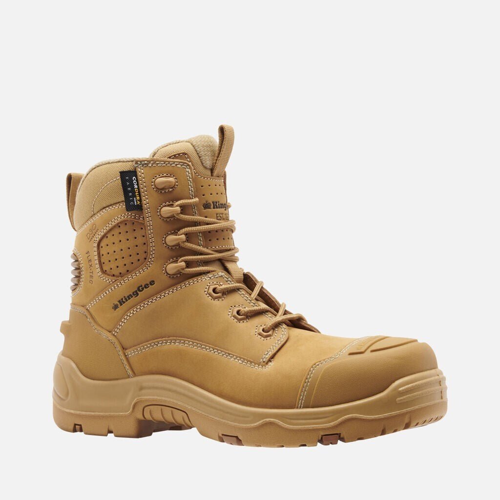 KingGee Mens ONYX 6CZ Composite Toe Water Resistant Comfort Work Boot K28001 - Land to Coast