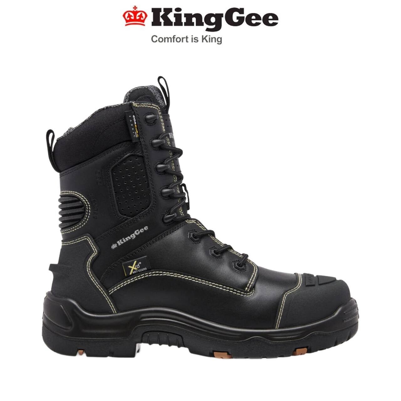 KingGee Mens ONYX 8Z Puncture - Resistant Comfort Durable Work Boot K27996 - Land to Coast