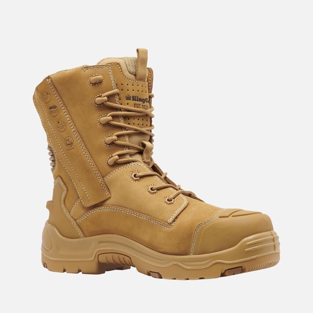 KingGee Mens ONYX 8Z Puncture - Resistant Comfort Durable Work Boot K27997 - Land to Coast