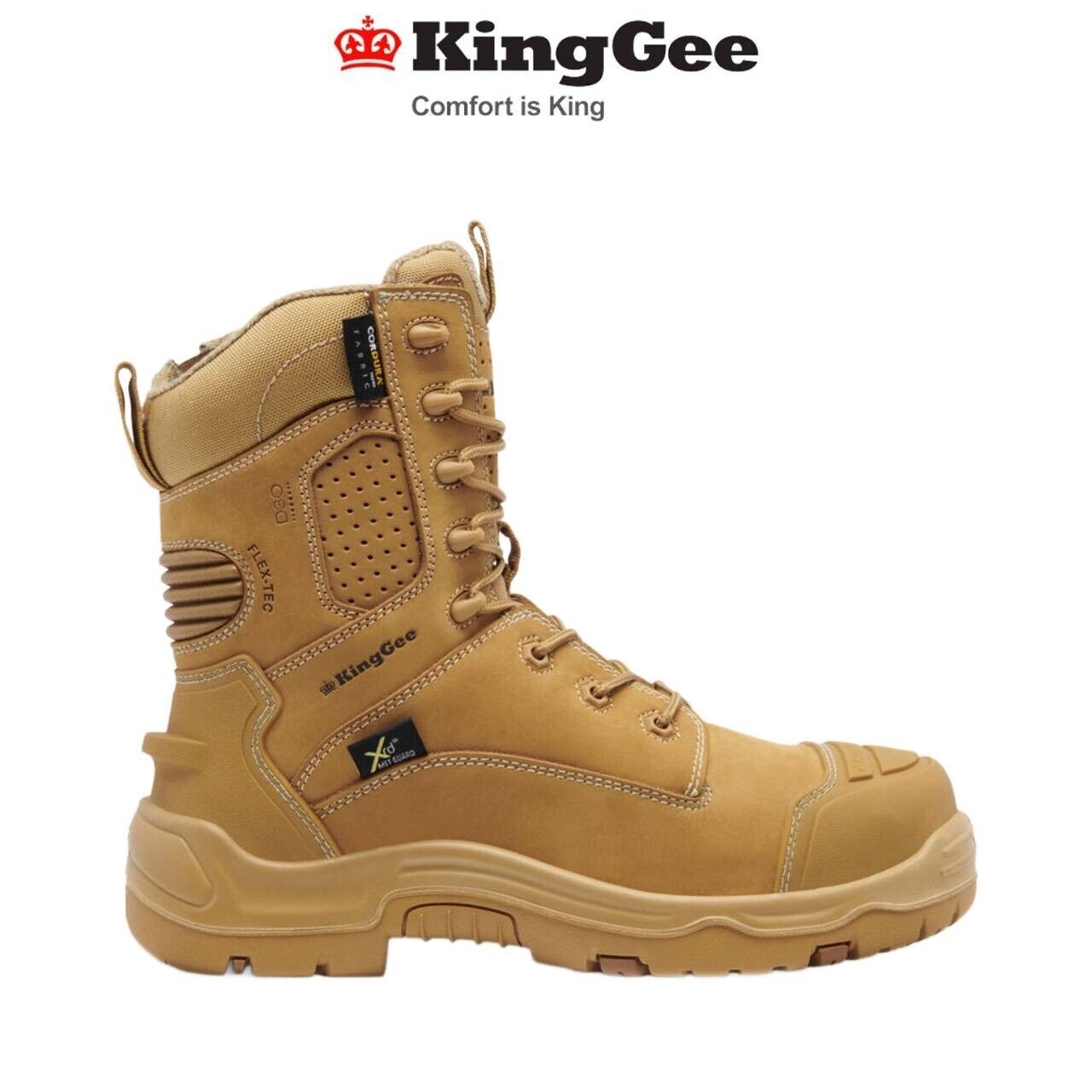 KingGee Mens ONYX 8Z Puncture - Resistant Comfort Durable Work Boot K27997 - Land to Coast