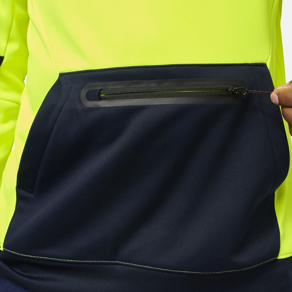 KINGGEE Mens Original Hi Vis Water Repellent Hoodie Work K55012 - Land to Coast