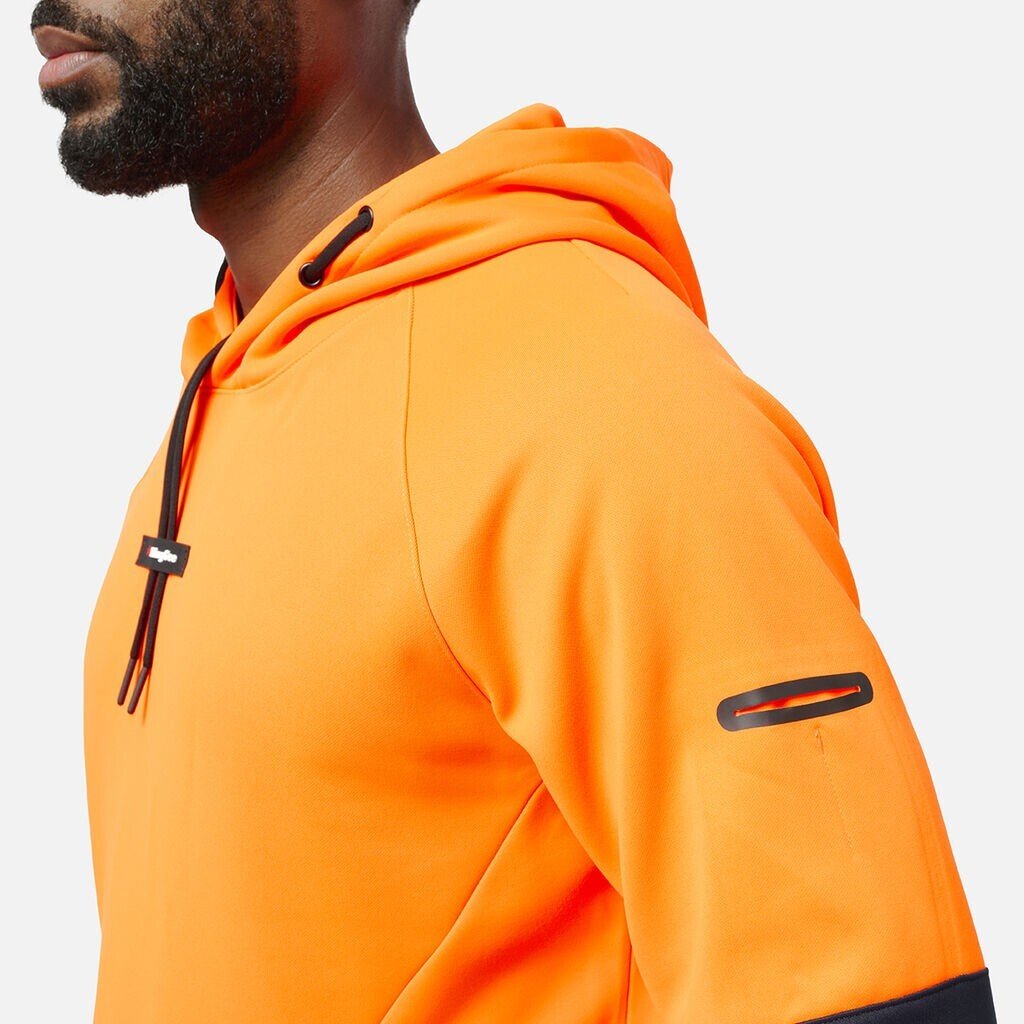 KINGGEE Mens Original Hi Vis Water Repellent Hoodie Work K55012 - Land to Coast