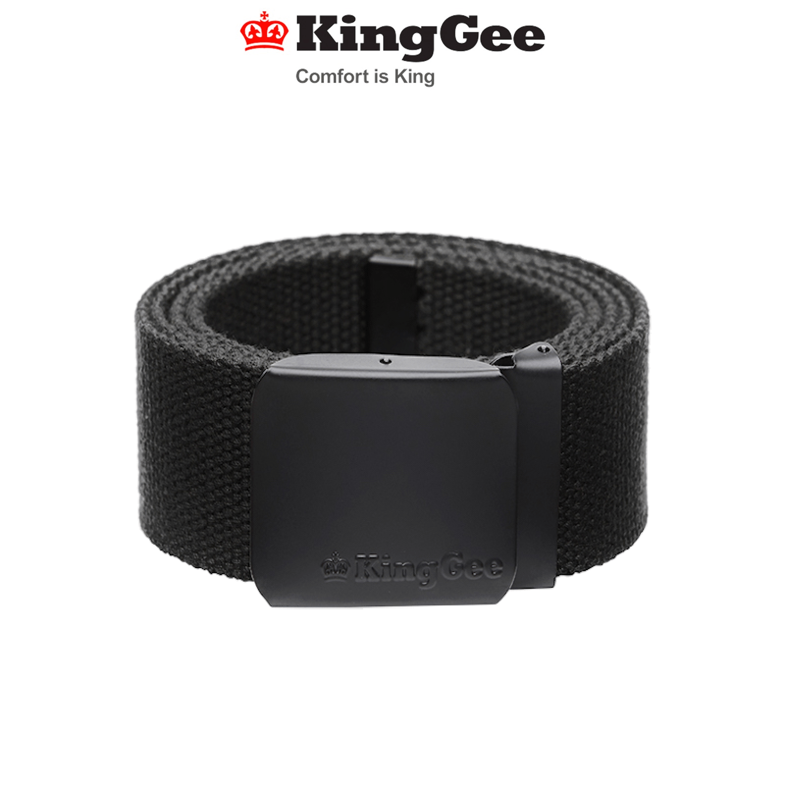 KingGee Mens Originals Stretch Belt Ultra Comfort Flexibility Work Buckle K61231 - Land to Coast