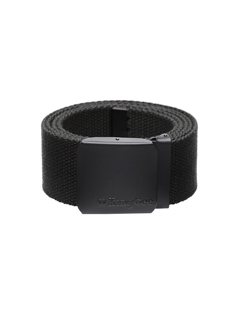 KingGee Mens Originals Stretch Belt Ultra Comfort Flexibility Work Buckle K61231 - Land to Coast