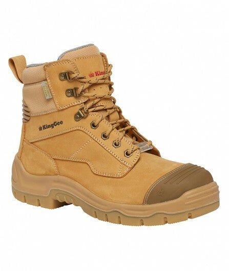 KingGee Mens PHOENIX 6CZ EH Safety Leather Boot Electrical Hazard Protect K27980 - Land to Coast