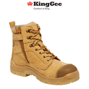 KingGee Mens PHOENIX 6CZ EH Safety Leather Boot Electrical Hazard Protect K27980 - Land to Coast