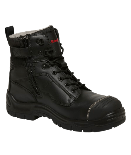 KingGee Mens PHOENIX 6CZ EH Safety Leather Boot Electrical Hazard Protect K27985 - Land to Coast
