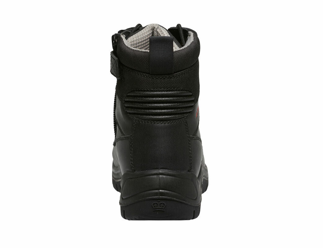 KingGee Mens Phoenix 6Z Side UP Work Safety Boots Nubuck Leather Comfy K27890 - Land to Coast