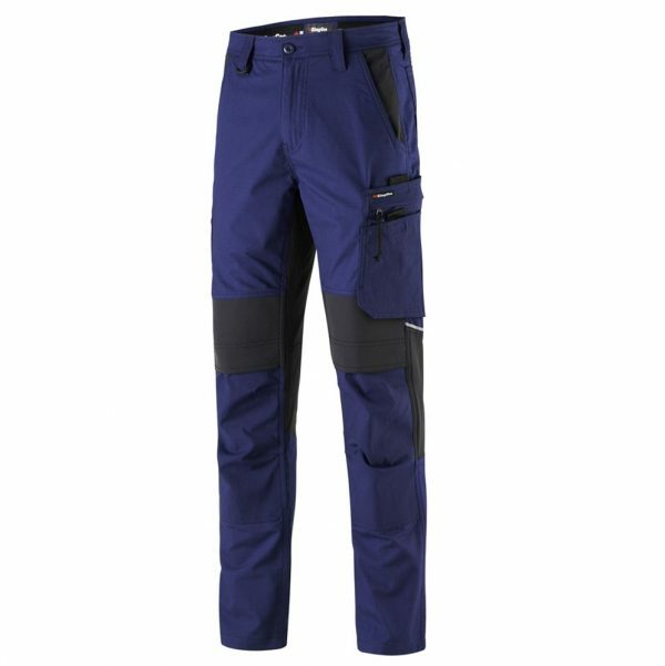 KingGee Mens Quantum Pant Stretch Ripstop Reflective Cargo Work Pants K13003 - Land to Coast