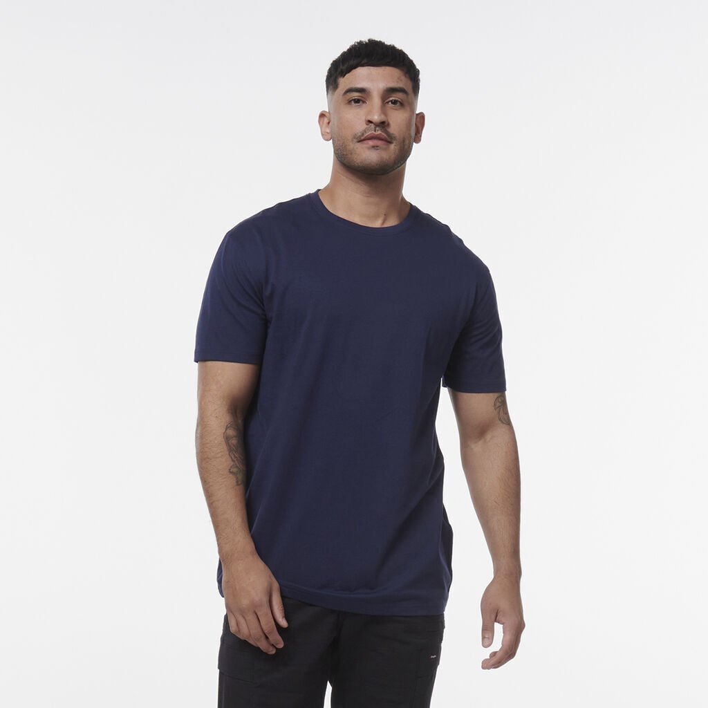 KingGee Mens Safety Originals Crew Neck Comfy Regular fit Cotton T Shirt K14034 - Land to Coast