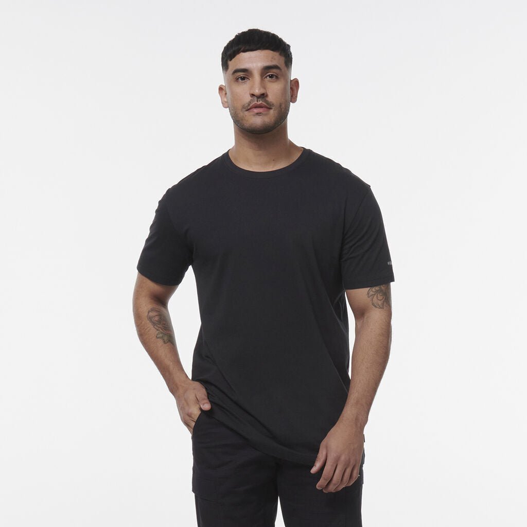 KingGee Mens Safety Originals Crew Neck Comfy Regular fit Cotton T Shirt K14034 - Land to Coast