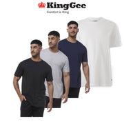 KingGee Mens Safety Originals Crew Neck Comfy Regular fit Cotton T Shirt K14034 - Land to Coast