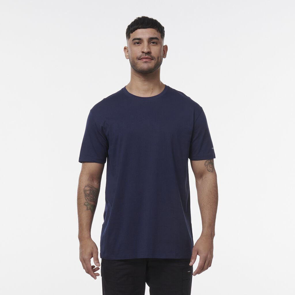 KingGee Mens Safety Originals Crew Neck Comfy Regular fit Cotton T Shirt K14034 - Land to Coast
