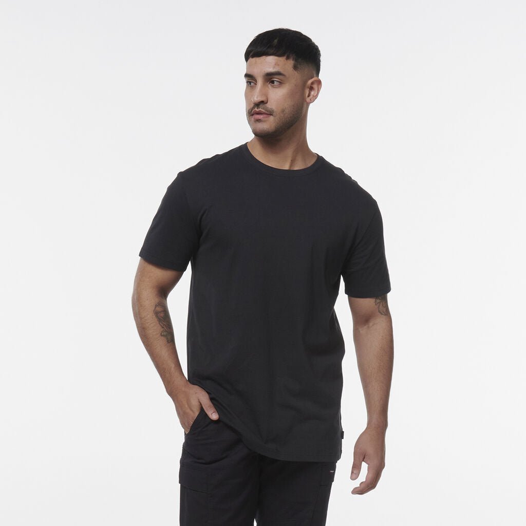KingGee Mens Safety Originals Crew Neck Comfy Regular fit Cotton T Shirt K14034 - Land to Coast