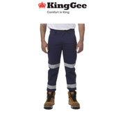 KingGee Mens Stretch Bio Motion Cuff Pant K53003 - Land to Coast
