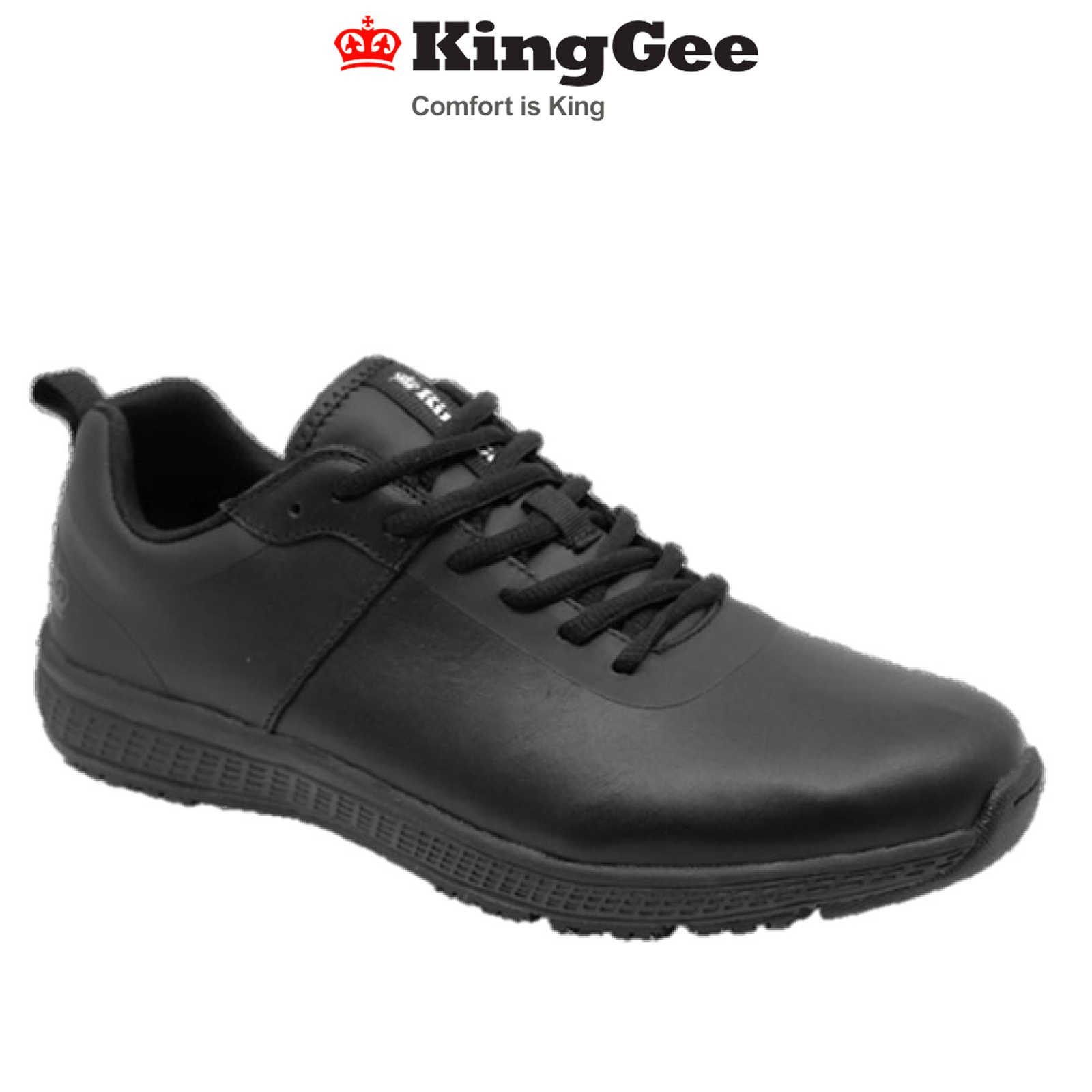 KingGee Mens SuperLites Water Resistant Leather Lightweight Leather Lace K22245 - Land to Coast