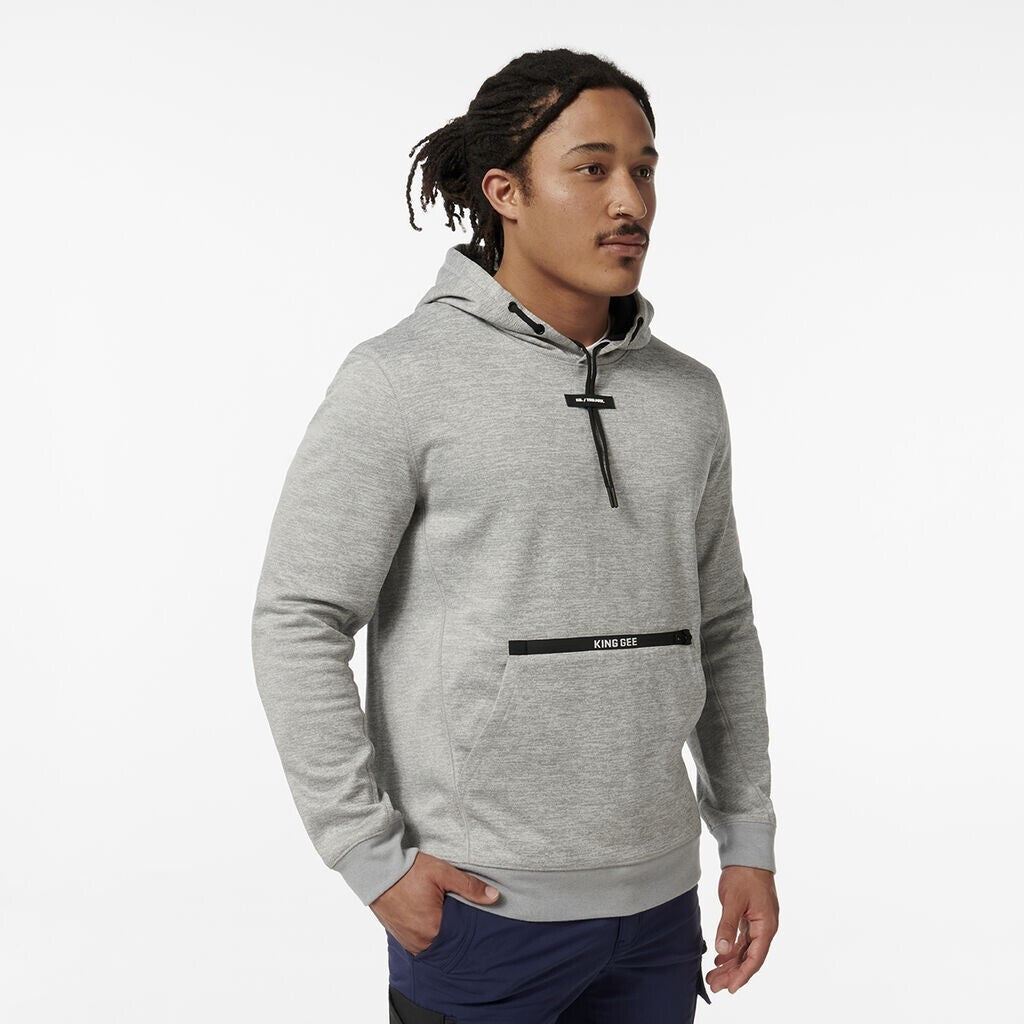 KingGee Mens Trademark Durable Water Repellent Comfy Tech Hoodie K15014 - Land to Coast