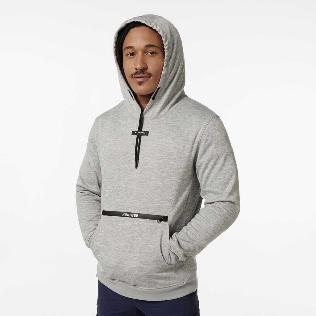 KingGee Mens Trademark Durable Water Repellent Comfy Tech Hoodie K15014 - Land to Coast