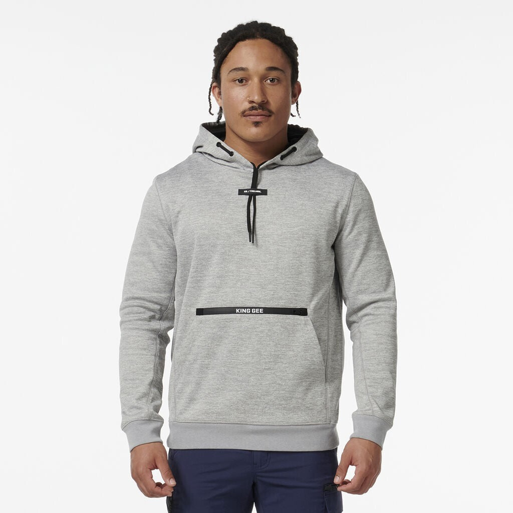 KingGee Mens Trademark Durable Water Repellent Comfy Tech Hoodie K15014 - Land to Coast
