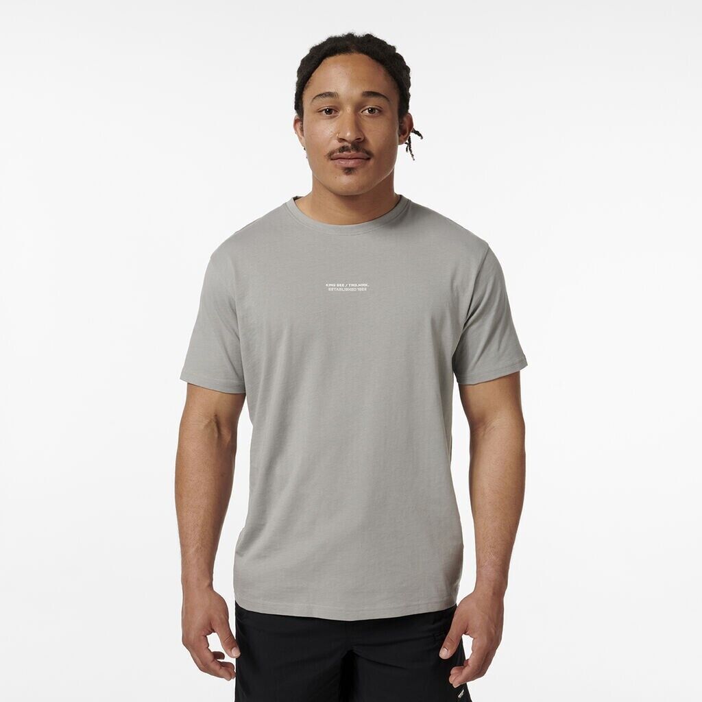 KINGGEE Mens Trademark Graphic Print Crew Neck Tee AUS Cotton Tshirt K14009 - Land to Coast