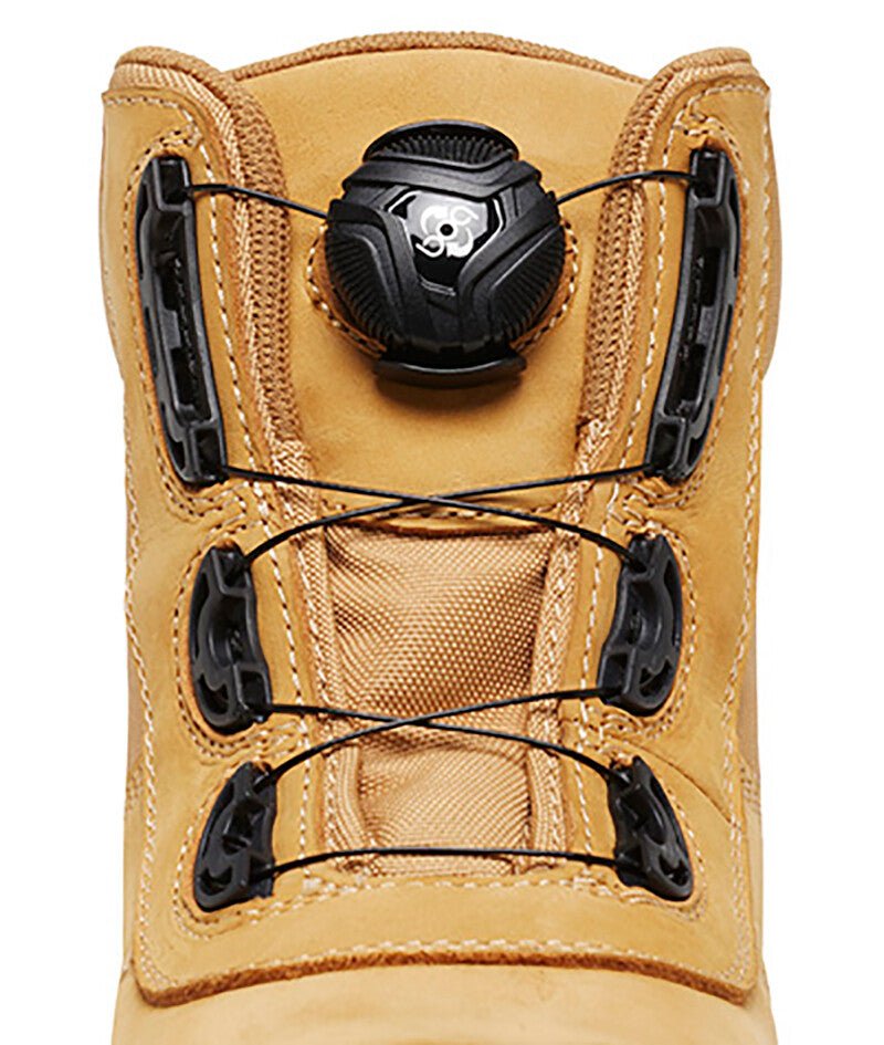 KingGee Mens Tradie Boa Work Safety Boots Slip Resistance Comfortable K27170 - Land to Coast