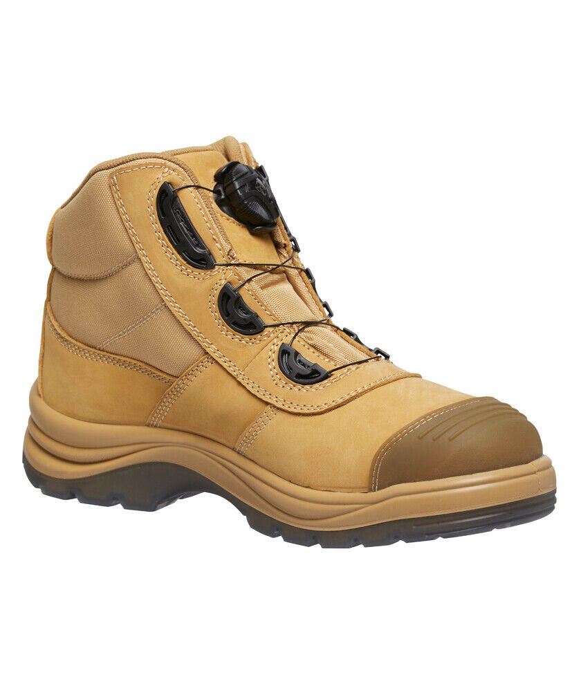 KingGee Mens Tradie Boa Work Safety Boots Slip Resistance Comfortable K27170 - Land to Coast