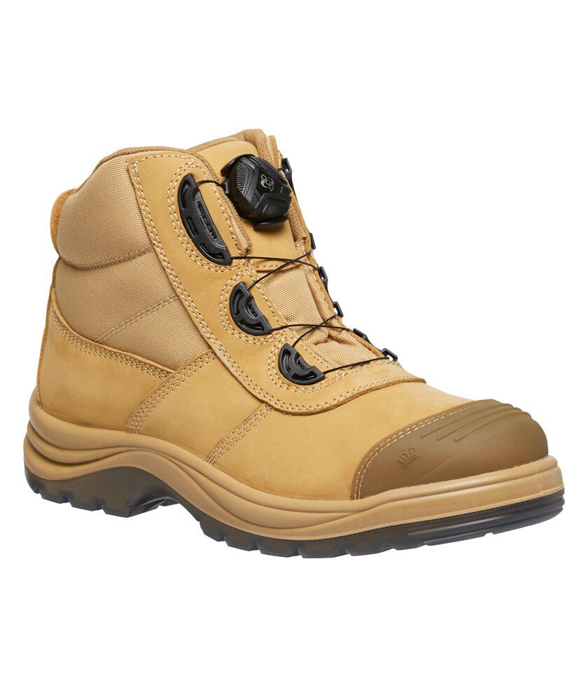 KingGee Mens Tradie Boa Work Safety Boots Slip Resistance Comfortable K27170 - Land to Coast