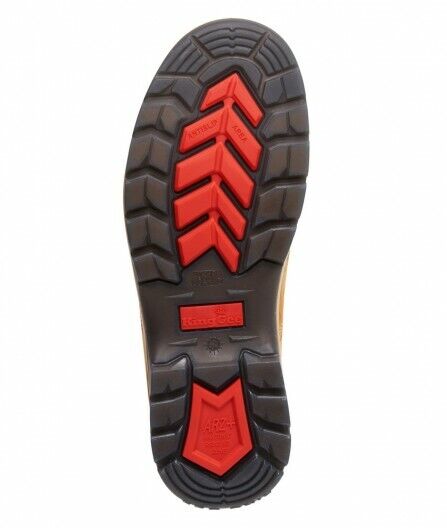 KingGee Mens Tradie Elastic Pull Up Work Boots Memory Foam Steel Toe Cap K25200 - Land to Coast