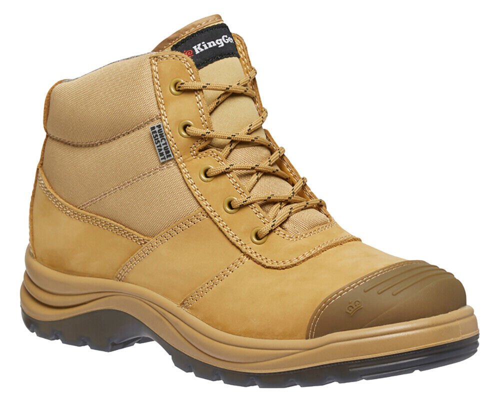 KingGee Mens Tradie Puncture Resistant Work Safety Toe Boots Breathable K27125 - Land to Coast