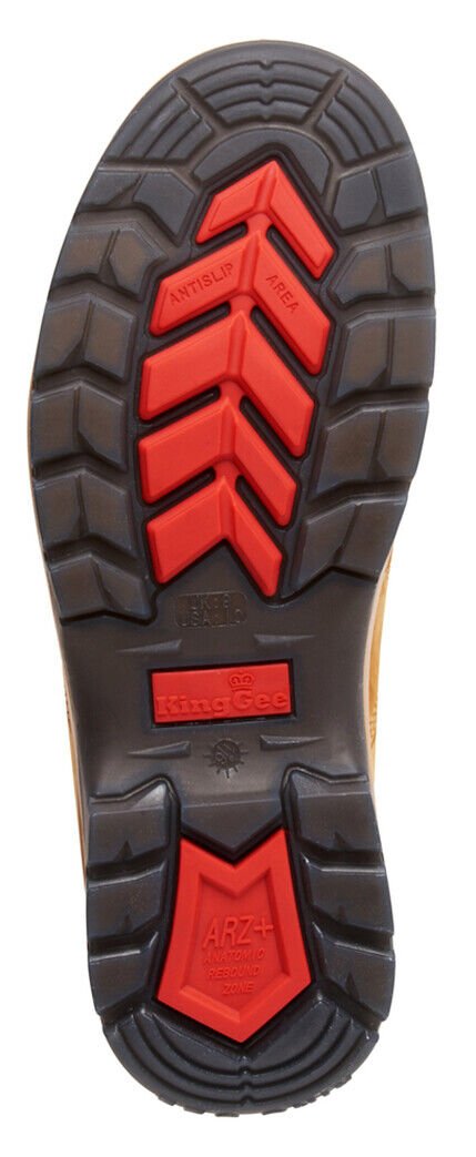 KingGee Mens Tradie Puncture Resistant Work Safety Toe Boots Breathable K27125 - Land to Coast