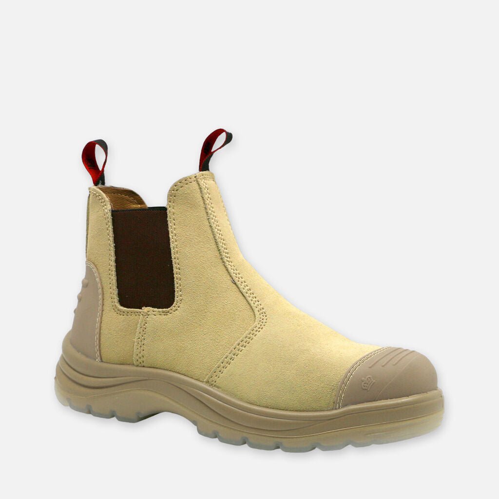 KingGee Mens Wills Suede Heat Resistant Outsole Safety Work Boots Comfort K25552 - Land to Coast