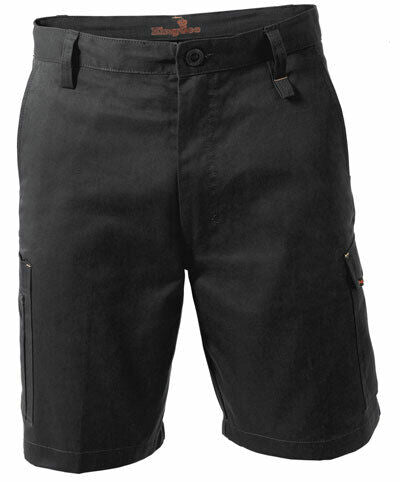 KingGee Mens Workcool 1 Shorts Workwear Modern Contoured Fit Cotton Comfy K17800 - Land to Coast