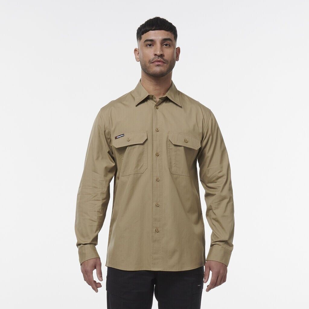 KINGGEE Mens Workcool Lightweight Workshirt Vented Breathable Shirt K14031 - Land to Coast
