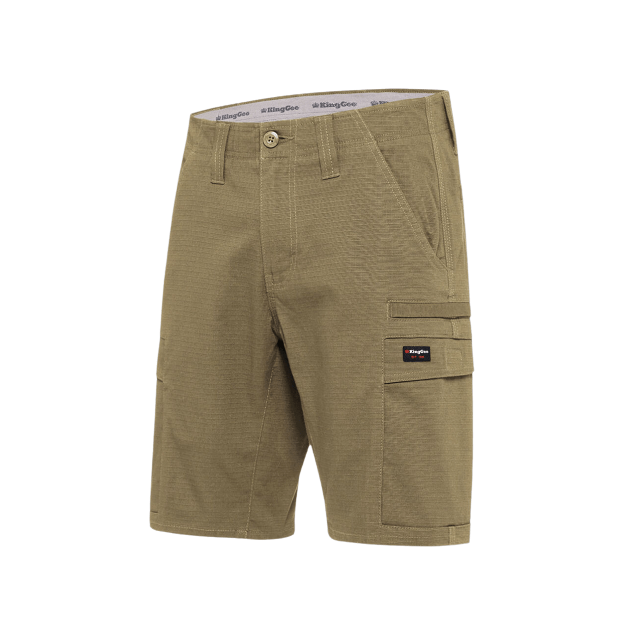 KingGee Mens Workcool Pro Shorts Comfort Stretch Work Cargo Tough Ripstop K17006 - Land to Coast
