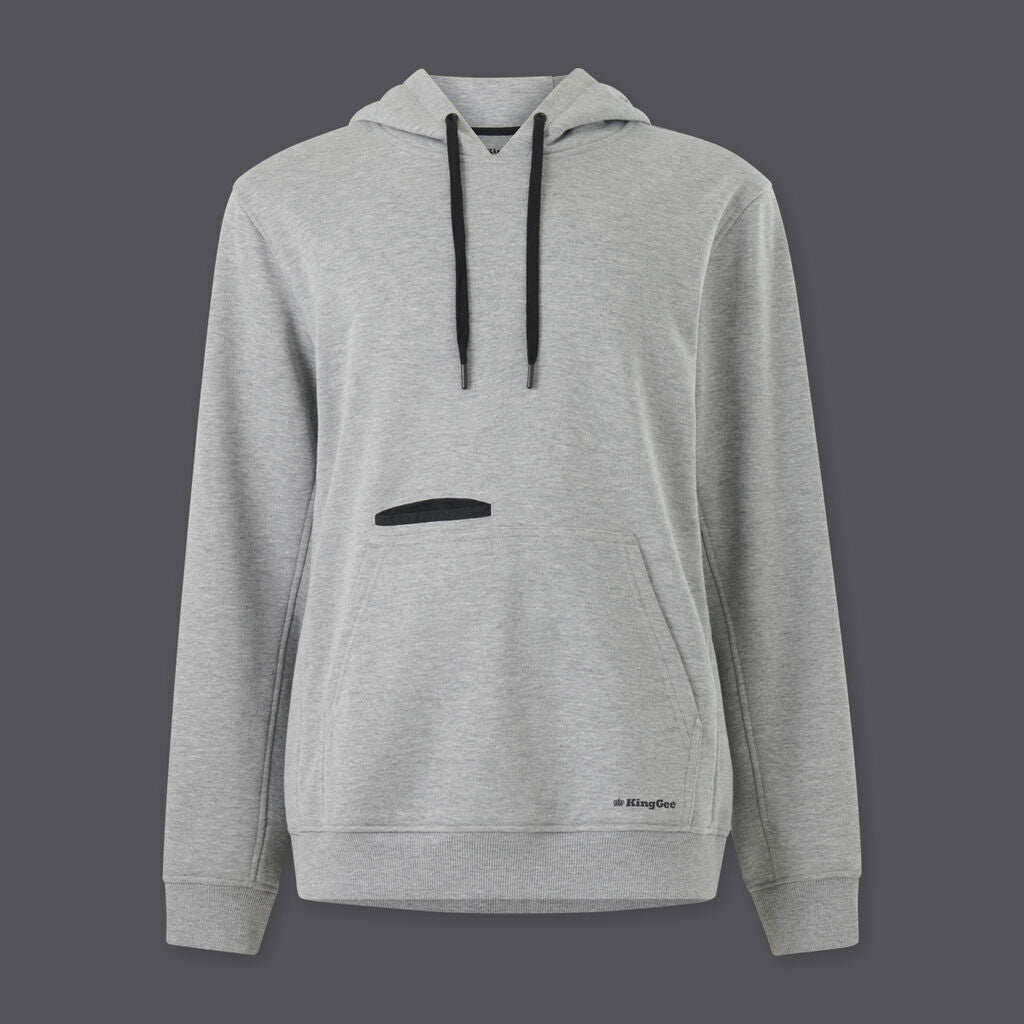 KINGGEE Originals Hoodie Fleece Winter Warm Comfy Ribbed Hems Draw Cord K05008 - Land to Coast