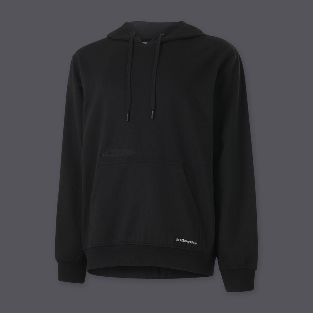 KINGGEE Originals Hoodie Fleece Winter Warm Comfy Ribbed Hems Draw Cord K05008 - Land to Coast