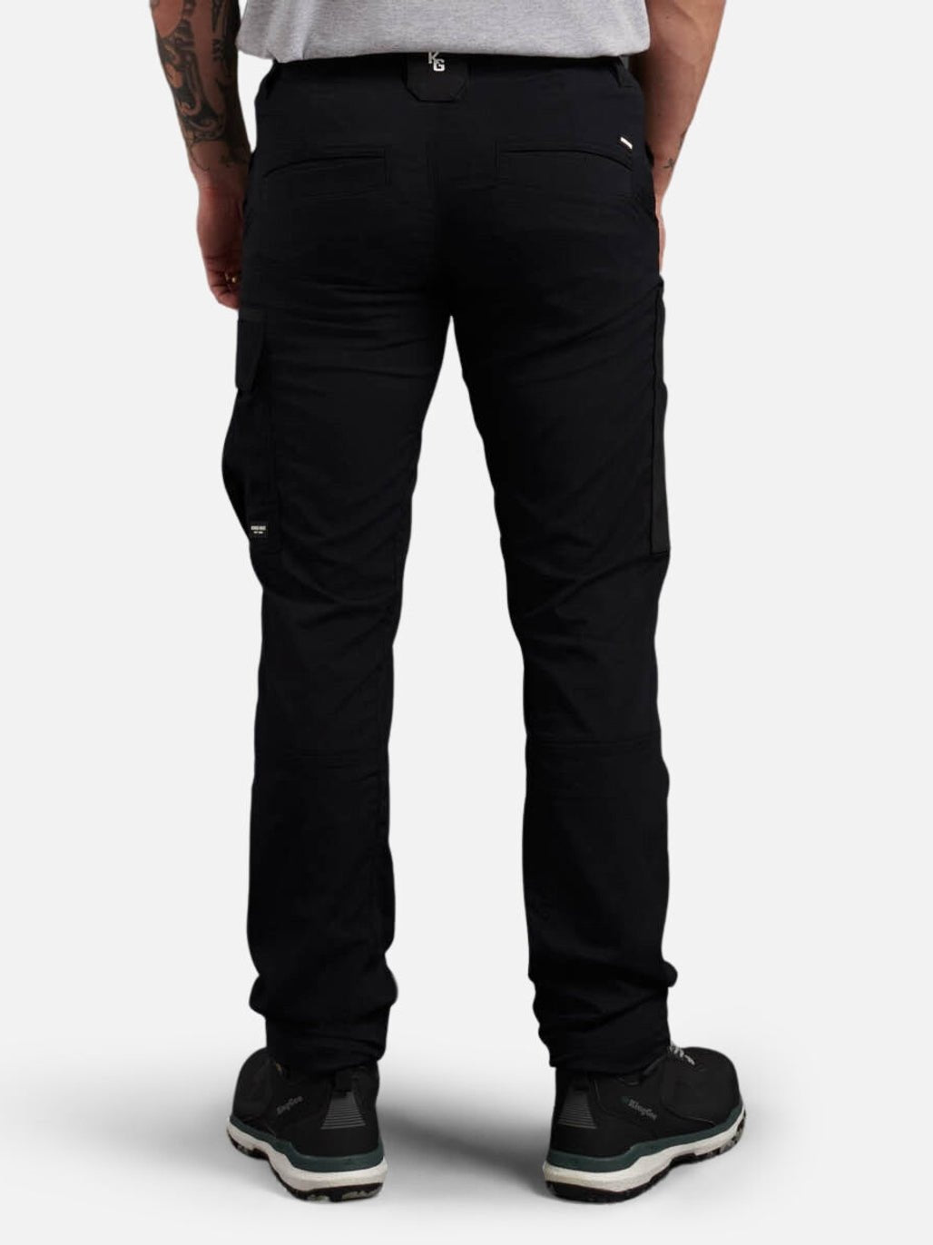 KingGee Trademark Cargo Pant Workmate Lightweight Stretch Ripstop Cordura K13022 - Land to Coast