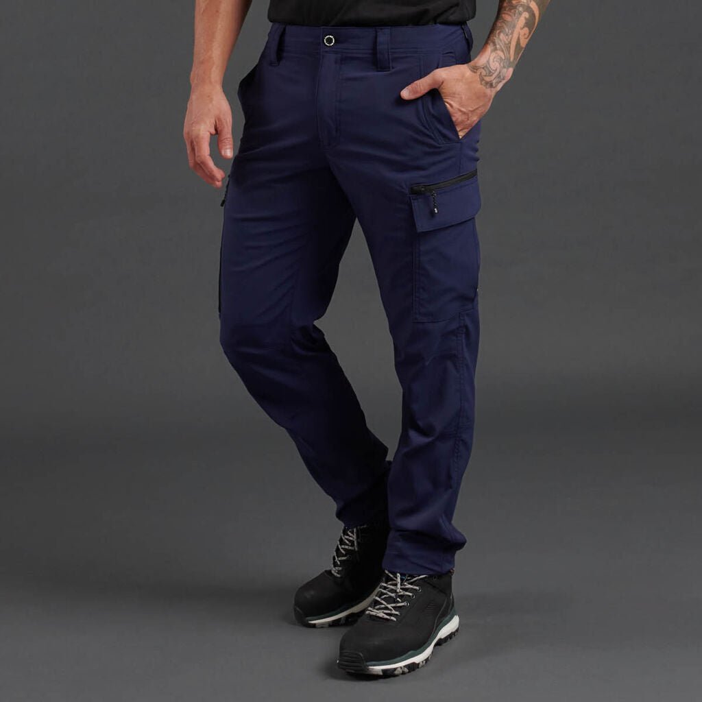 KingGee Trademark Cargo Pant Workmate Lightweight Stretch Ripstop Cordura K13022 - Land to Coast