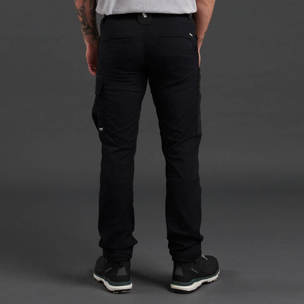 KingGee Trademark Cargo Pant Workmate Lightweight Stretch Ripstop Cordura K13022 - Land to Coast
